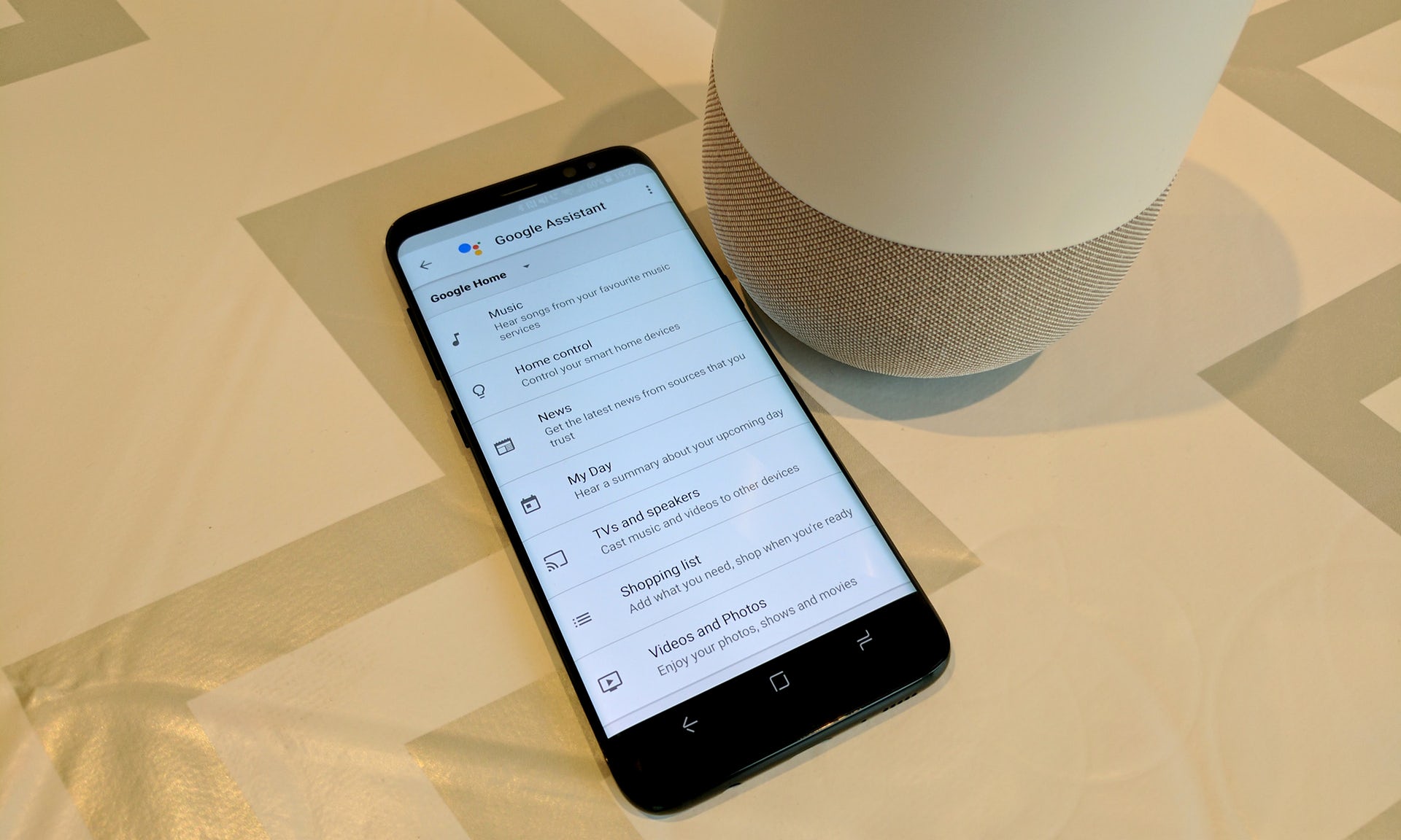 Configuring the various devices and services hooked up to Home is simple using the Google Home app for Android or iOS.